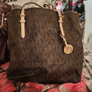 Brown Michael Kors Tote